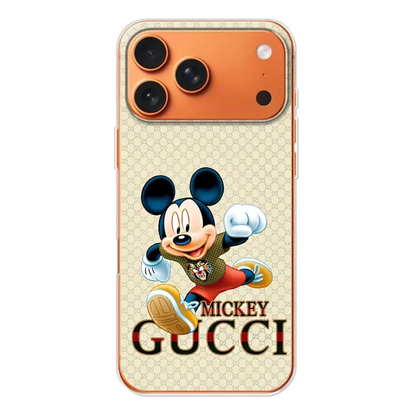 Чехол с принтом «Mikki Gucci» для iPhone 17 Pro Max