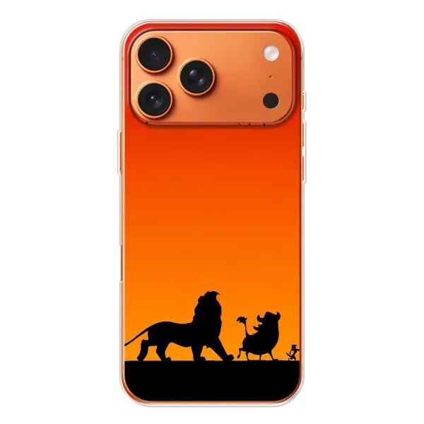 Чехол с принтом «Акуна Матата закат» для iPhone 17 Pro Max