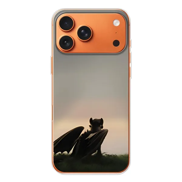 Чехол с принтом «Беззубик» для iPhone 17 Pro Max