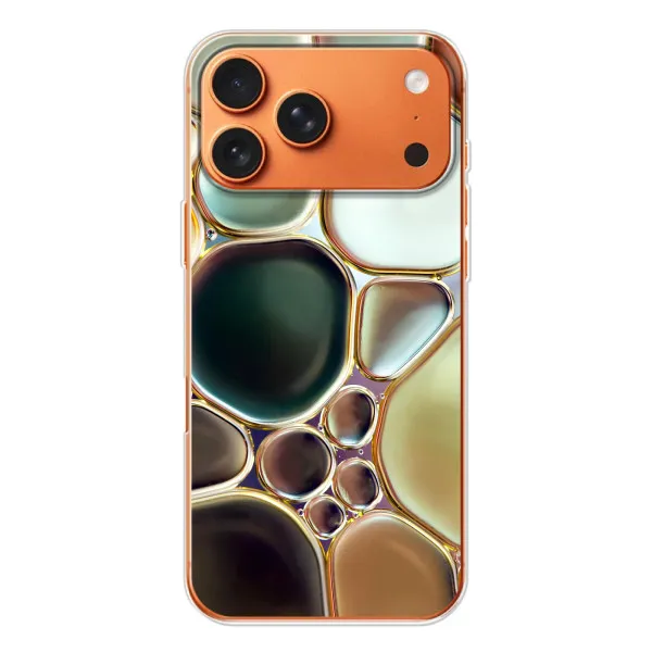 Чехол с принтом «Радужный Мрамор» для iPhone 17 Pro Max