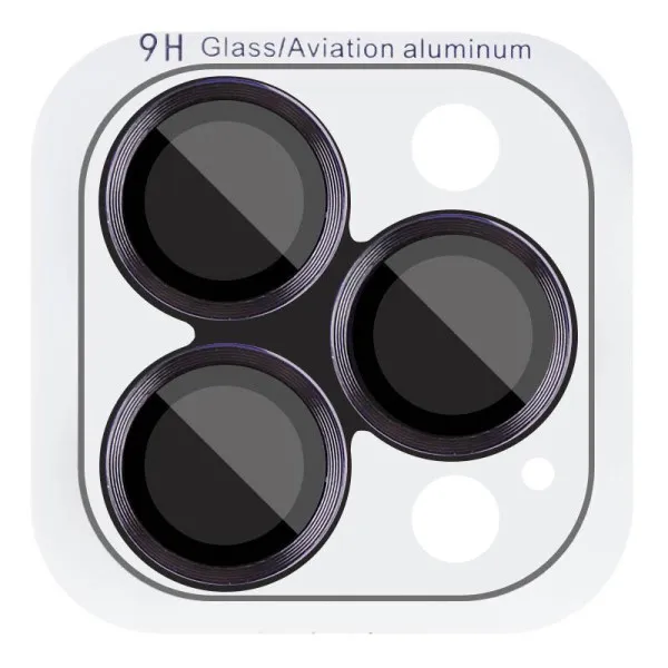 Защитное стекло Metal Classic на камеру (в упак.) для Apple iPhone 17 Pro (6.3") / 17 Pro Max (6.9") — Черный — фото 2 Защитное стекло Metal Classic на камеру (в упак.) для Apple iPhone 17 Pro (6.3") / 17 Pro Max (6.9") — Черный — фото 2