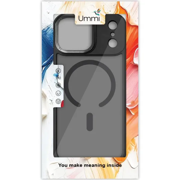 Чехол Ummi Ultimate with Magnetic Fit для Apple iPhone 17 Pro (6.3") — Черный — фото 5