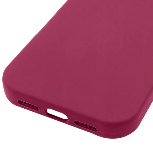 Чехол Silk Full Protective (AA) NO LOGO для Apple iPhone 17 Pro (6.3") — Бордовый — фото 4 Чехол Silk Full Protective (AA) NO LOGO для Apple iPhone 17 Pro (6.3") — Бордовый — фото 4