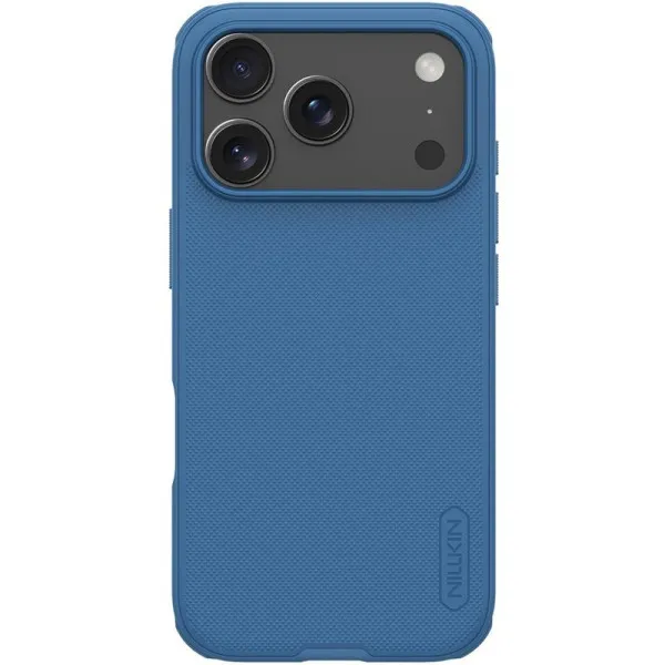 Чехол Nillkin Matte Pro для Apple iPhone 17 Pro / 18 Pro (6.3") — Синий — фото 3
