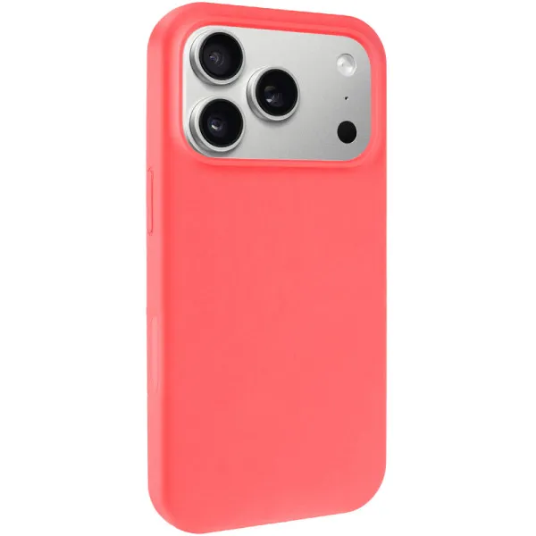 Чехол Silk Full Protective (AA) NO LOGO для Apple iPhone 17 Pro (6.3") — Арбузный — фото 1 Чехол Silk Full Protective (AA) NO LOGO для Apple iPhone 17 Pro (6.3") — Арбузный — фото 1