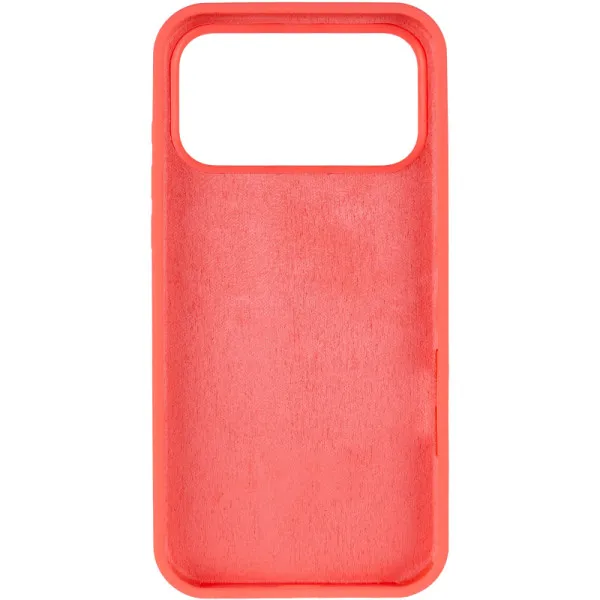Чехол Silk Full Protective (AA) NO LOGO для Apple iPhone 17 Pro (6.3") — Арбузный — фото 3 Чехол Silk Full Protective (AA) NO LOGO для Apple iPhone 17 Pro (6.3") — Арбузный — фото 3