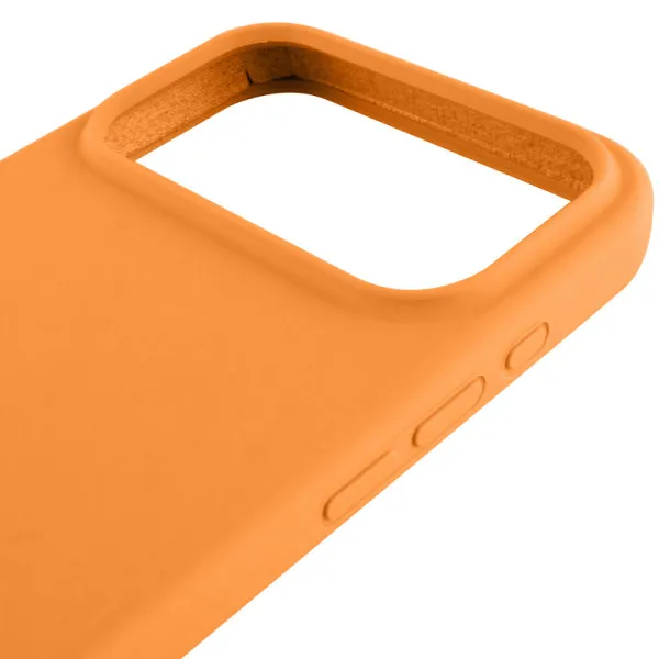Чехол Silk Full Protective (AA) NO LOGO для Apple iPhone 17 Pro (6.3") — Оранжевый — фото 3