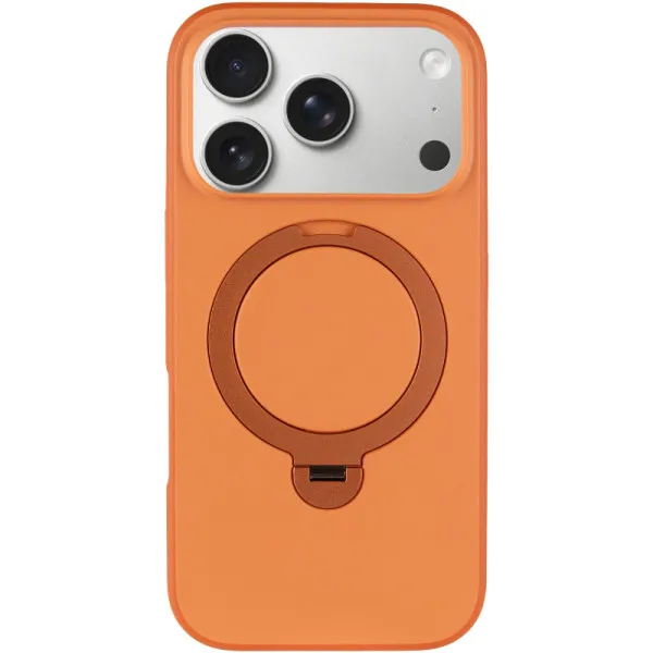 Чехол Ummi Colorful with Magnetic Fit HQ Ring для Apple iPhone 17 Pro / 18 Pro (6.3") — Оранжевый — фото 5 Чехол Ummi Colorful with Magnetic Fit HQ Ring для Apple iPhone 17 Pro / 18 Pro (6.3") — Оранжевый — фото 5