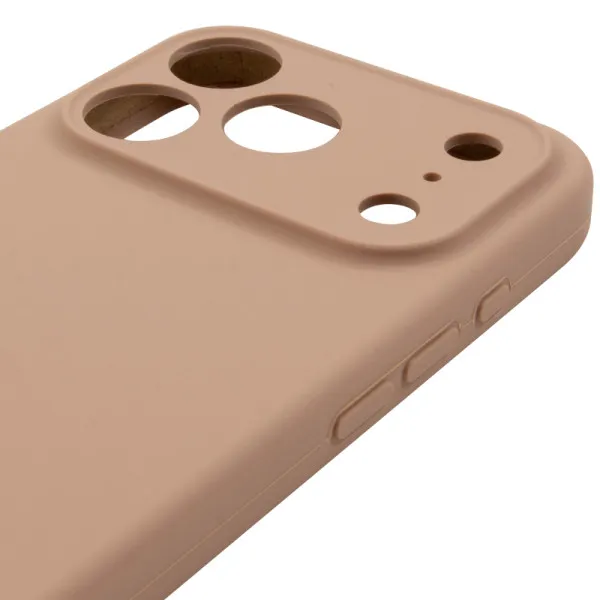 Чехол Silk Full Camera Protective (AA) NO LOGO для Apple iPhone 17 Pro (6.3") — Бежевый — фото 4 Чехол Silk Full Camera Protective (AA) NO LOGO для Apple iPhone 17 Pro (6.3") — Бежевый — фото 4