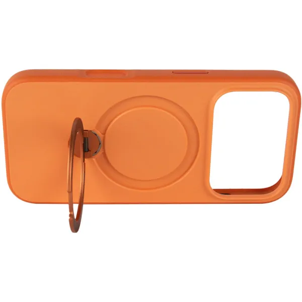 Чехол Ummi Colorful with Magnetic Fit HQ Ring для Apple iPhone 17 Pro / 18 Pro (6.3") — Оранжевый — фото 3 Чехол Ummi Colorful with Magnetic Fit HQ Ring для Apple iPhone 17 Pro / 18 Pro (6.3") — Оранжевый — фото 3