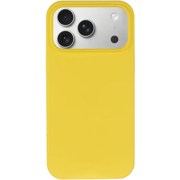 Чехол Silk Full Protective (AA) NO LOGO для Apple iPhone 17 Pro / 18 Pro (6.3") — Желтый — фото 2 Чехол Silk Full Protective (AA) NO LOGO для Apple iPhone 17 Pro / 18 Pro (6.3") — Желтый — фото 2