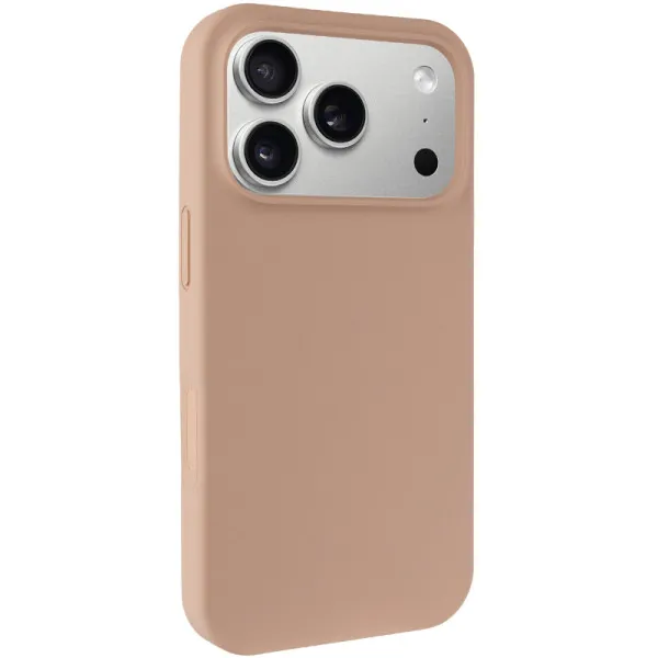 Чохол Silk Full Protective (AA) NO LOGO для Apple iPhone 17 Pro / 18 Pro (6.3") — Бежевий — фото 1 Чохол Silk Full Protective (AA) NO LOGO для Apple iPhone 17 Pro / 18 Pro (6.3") — Бежевий — фото 1