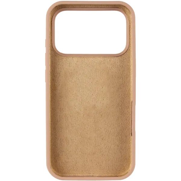 Чохол Silk Full Protective (AA) NO LOGO для Apple iPhone 17 Pro / 18 Pro (6.3") — Бежевий — фото 5 Чохол Silk Full Protective (AA) NO LOGO для Apple iPhone 17 Pro / 18 Pro (6.3") — Бежевий — фото 5