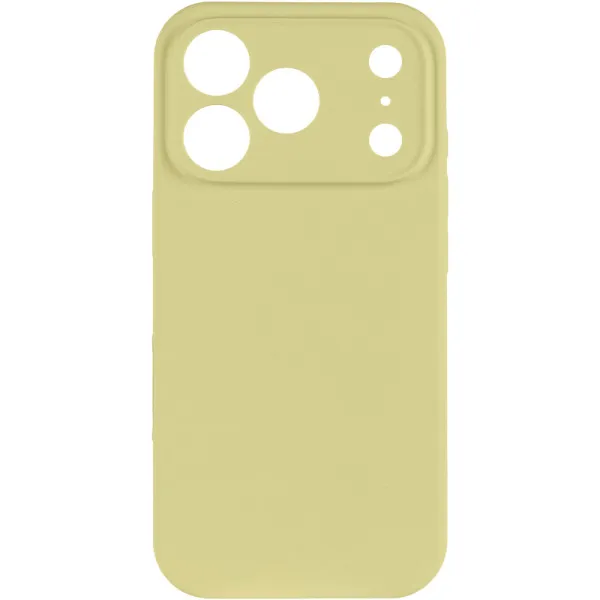Чохол Silk Full Camera Protective (AA) NO LOGO для Apple iPhone 17 Pro / 18 Pro (6.3") — Жовтий — фото 2 Чохол Silk Full Camera Protective (AA) NO LOGO для Apple iPhone 17 Pro / 18 Pro (6.3") — Жовтий — фото 2