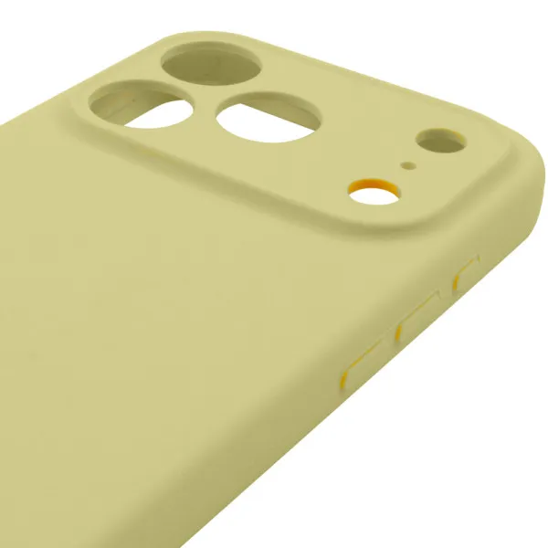 Чохол Silk Full Camera Protective (AA) NO LOGO для Apple iPhone 17 Pro / 18 Pro (6.3") — Жовтий — фото 4 Чохол Silk Full Camera Protective (AA) NO LOGO для Apple iPhone 17 Pro / 18 Pro (6.3") — Жовтий — фото 4