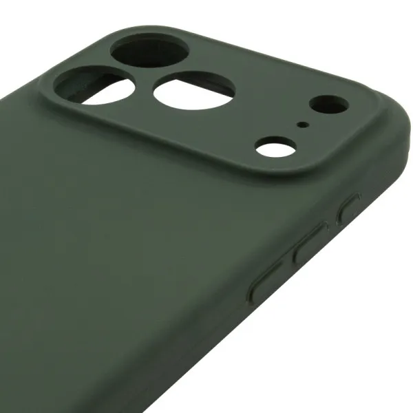 Чохол Silk Full Camera Protective (AA) NO LOGO для Apple iPhone 17 Pro / 18 Pro (6.3") — Зелений — фото 4 Чохол Silk Full Camera Protective (AA) NO LOGO для Apple iPhone 17 Pro / 18 Pro (6.3") — Зелений — фото 4