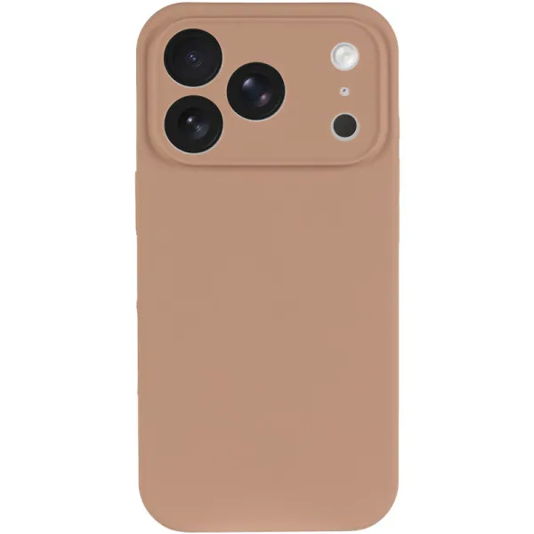 Чохол Silk Full Camera Protective (AA) NO LOGO для Apple iPhone 17 Pro / 18 Pro (6.3") — Бежевий — фото 2 Чохол Silk Full Camera Protective (AA) NO LOGO для Apple iPhone 17 Pro / 18 Pro (6.3") — Бежевий — фото 2
