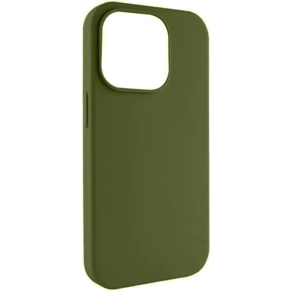Чехол Silk (AA) NO LOGO with Magnetic Fit для Apple iPhone 17 Pro / 18 Pro (6.3") — Зеленый — фото 2 Чехол Silk (AA) NO LOGO with Magnetic Fit для Apple iPhone 17 Pro / 18 Pro (6.3") — Зеленый — фото 2