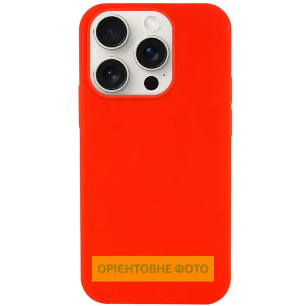 Чехол Silk (AA) NO LOGO with Magnetic Fit для Apple iPhone 17 Pro / 18 Pro (6.3") — Красный — фото 1 Чехол Silk (AA) NO LOGO with Magnetic Fit для Apple iPhone 17 Pro / 18 Pro (6.3") — Красный — фото 1