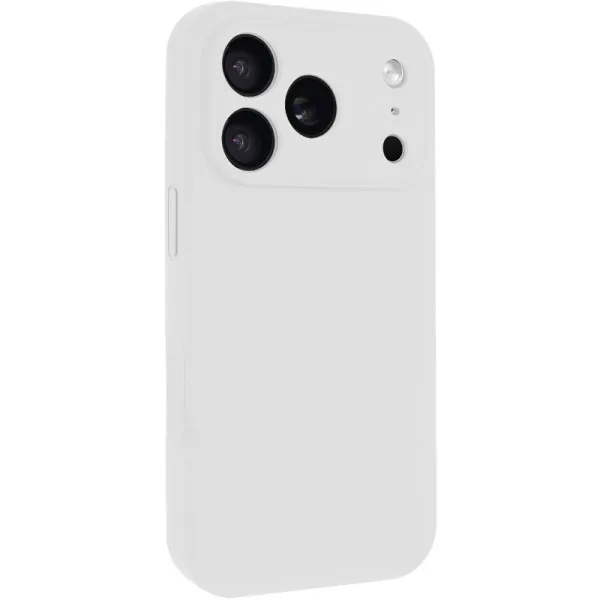 Чехол Silk Full Camera Protective (AA) NO LOGO для Apple iPhone 17 Pro (6.3") — Белый — фото 1 Чехол Silk Full Camera Protective (AA) NO LOGO для Apple iPhone 17 Pro (6.3") — Белый — фото 1