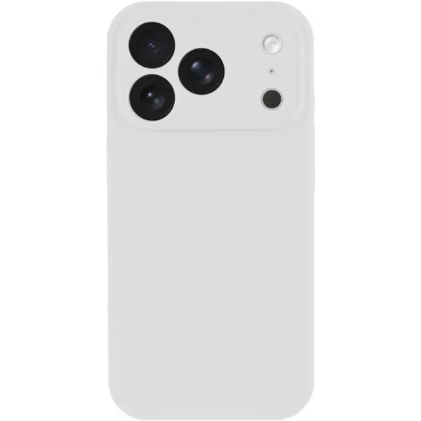 Чехол Silk Full Camera Protective (AA) NO LOGO для Apple iPhone 17 Pro (6.3") — Белый — фото 2 Чехол Silk Full Camera Protective (AA) NO LOGO для Apple iPhone 17 Pro (6.3") — Белый — фото 2