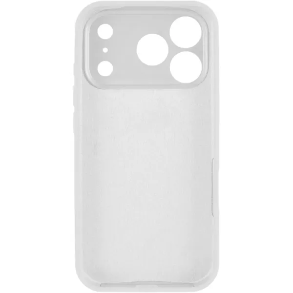 Чехол Silk Full Camera Protective (AA) NO LOGO для Apple iPhone 17 Pro (6.3") — Белый — фото 3 Чехол Silk Full Camera Protective (AA) NO LOGO для Apple iPhone 17 Pro (6.3") — Белый — фото 3