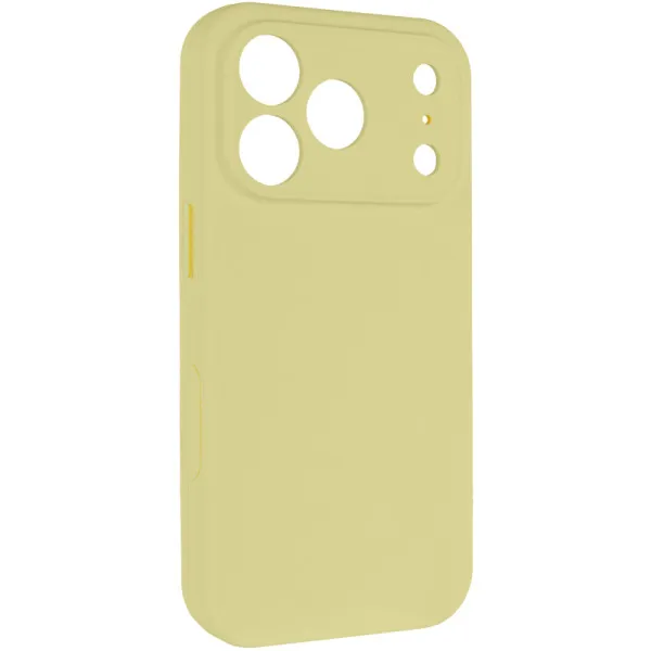 Чехол Silk Full Camera Protective (AA) NO LOGO для Apple iPhone 17 Pro (6.3") — Желтый — фото 1 Чехол Silk Full Camera Protective (AA) NO LOGO для Apple iPhone 17 Pro (6.3") — Желтый — фото 1