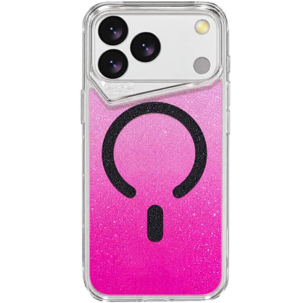 Чохол TPU+PC Gear4 Crystal Palace Shine with Magnetic Fit для Apple iPhone 17 Pro / 18 Pro (6.3") — Рожевий Чохол TPU+PC Gear4 Crystal Palace Shine with Magnetic Fit для Apple iPhone 17 Pro / 18 Pro (6.3") — Рожевий