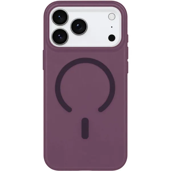 Чохол PC Matte Color with Magnetic Fit для Apple iPhone 17 Pro / 18 Pro (6.3") — Марсала Чохол PC Matte Color with Magnetic Fit для Apple iPhone 17 Pro / 18 Pro (6.3") — Марсала