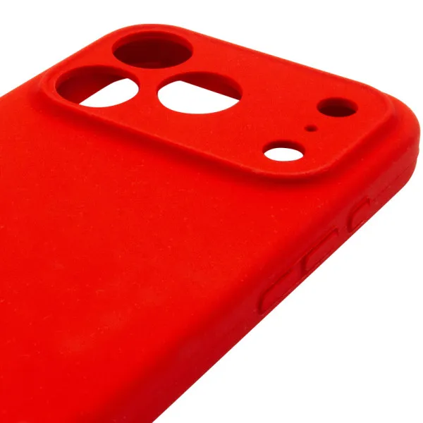 Чехол Silk Full Camera Protective (AA) NO LOGO для Apple iPhone 17 Pro (6.3") — Красный — фото 4