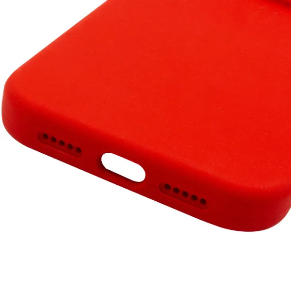 Чехол Silk Full Camera Protective (AA) NO LOGO для Apple iPhone 17 Pro (6.3") — Красный — фото 5