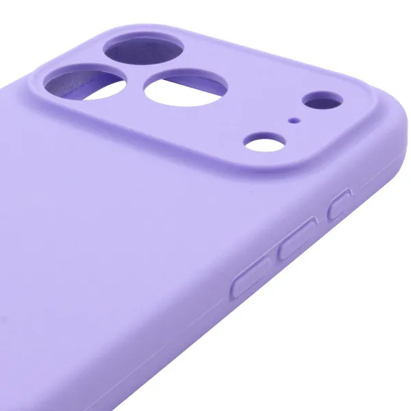 Чехол Silk Full Camera Protective (AA) NO LOGO для Apple iPhone 17 Pro (6.3") — Сиреневый — фото 4 Чехол Silk Full Camera Protective (AA) NO LOGO для Apple iPhone 17 Pro (6.3") — Сиреневый — фото 4
