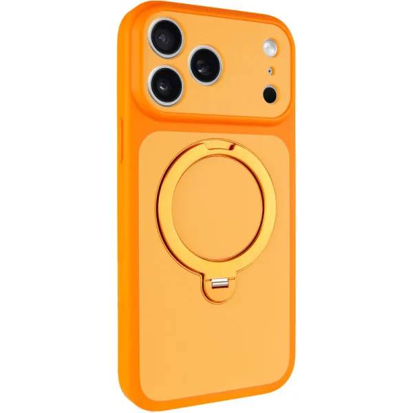 Чохол Ummi Full Camera with Magnetic Fit HQ Ring для Apple iPhone 18 Pro / 17 Pro (6.3") — Помаранчевий — фото 1 Чохол Ummi Full Camera with Magnetic Fit HQ Ring для Apple iPhone 18 Pro / 17 Pro (6.3") — Помаранчевий — фото 1