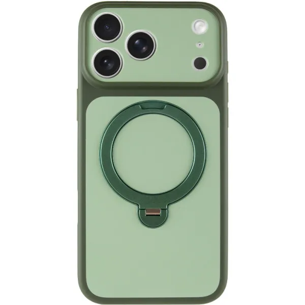 Чохол Ummi Full Camera with Magnetic Fit HQ Ring для Apple iPhone 18 Pro / 17 Pro (6.3") — Зелений — фото 2 Чохол Ummi Full Camera with Magnetic Fit HQ Ring для Apple iPhone 18 Pro / 17 Pro (6.3") — Зелений — фото 2