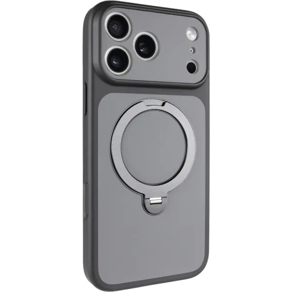 Чохол Ummi Full Camera with Magnetic Fit HQ Ring для Apple iPhone 18 Pro / 17 Pro (6.3") — Чорний — фото 1 Чохол Ummi Full Camera with Magnetic Fit HQ Ring для Apple iPhone 18 Pro / 17 Pro (6.3") — Чорний — фото 1