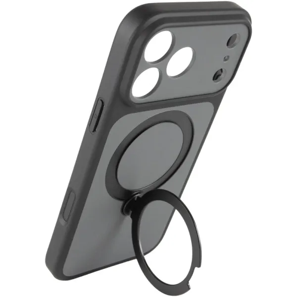 Чохол Ummi Full Camera with Magnetic Fit HQ Ring для Apple iPhone 18 Pro / 17 Pro (6.3") — Чорний — фото 5 Чохол Ummi Full Camera with Magnetic Fit HQ Ring для Apple iPhone 18 Pro / 17 Pro (6.3") — Чорний — фото 5