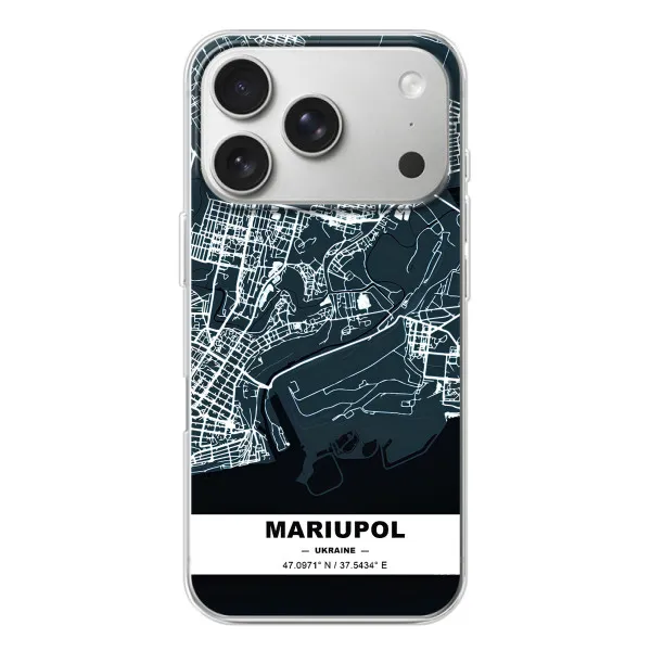 Чехол с принтом «Мариуполь» для iPhone 17 Pro