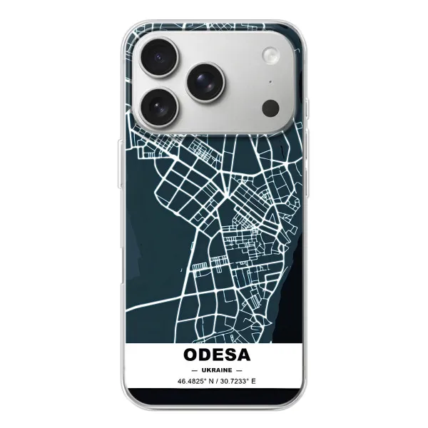 Чехол с принтом «Одесса» для iPhone 17 Pro