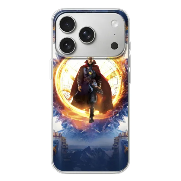 Чехол с принтом «Доктор Стрендж» для iPhone 17 Pro Чехол с принтом «Доктор Стрендж» для iPhone 17 Pro