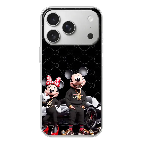 Чехол с принтом «Семья Маусов» для iPhone 17 Pro