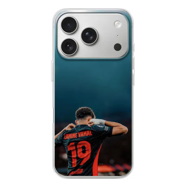 Чехол с принтом «Ламин 19» для iPhone 17 Pro