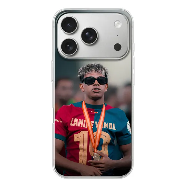 Чехол с принтом «Ямаль Барса» для iPhone 17 Pro