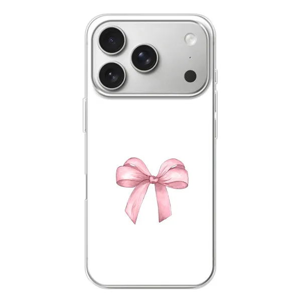 Чехол с принтом «Бант дизайн» для iPhone 17 Pro Чехол с принтом «Бант дизайн» для iPhone 17 Pro