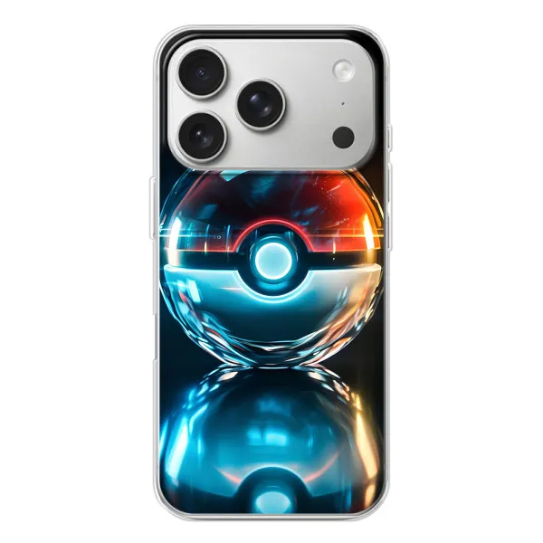 Чехол с принтом «Мяч Пикачу» для iPhone 17 Pro