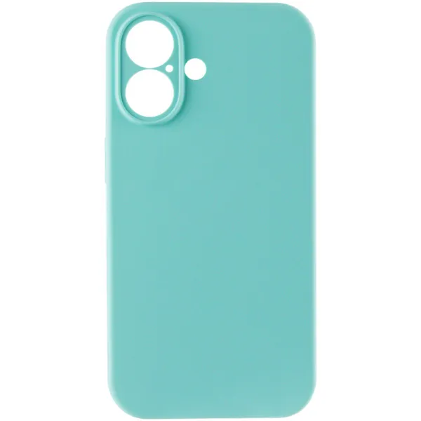 Чехол Silk Full Camera Protective (AA) NO LOGO для Apple iPhone 17 (6.3") — Бирюзовый — фото 2 Чехол Silk Full Camera Protective (AA) NO LOGO для Apple iPhone 17 (6.3") — Бирюзовый — фото 2