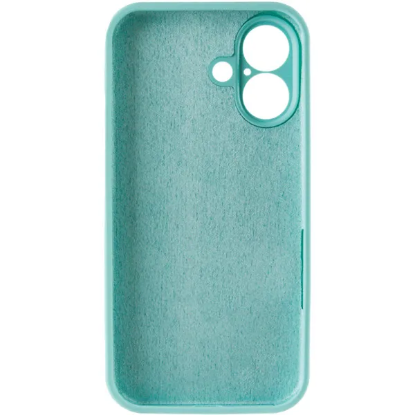 Чехол Silk Full Camera Protective (AA) NO LOGO для Apple iPhone 17 (6.3") — Бирюзовый — фото 3 Чехол Silk Full Camera Protective (AA) NO LOGO для Apple iPhone 17 (6.3") — Бирюзовый — фото 3