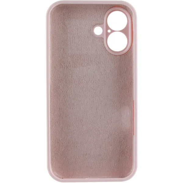 Чехол Silk Full Camera Protective (AA) NO LOGO для Apple iPhone 17 (6.3") — Розовый — фото 3