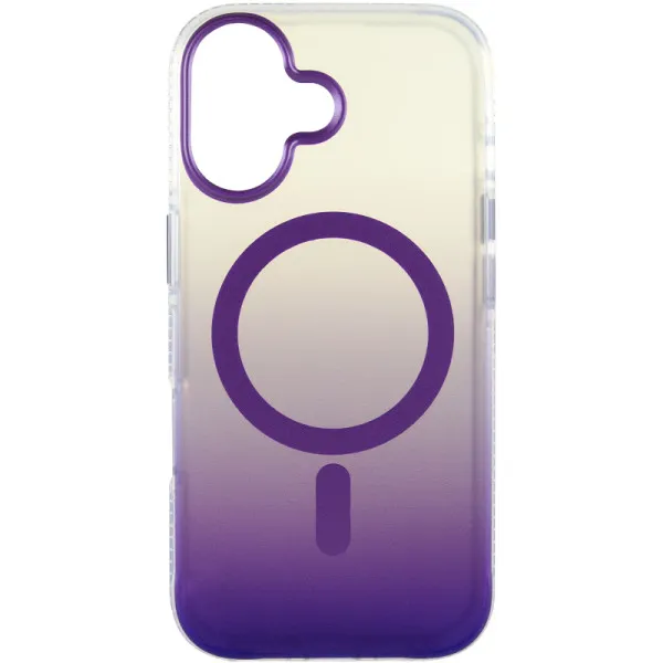 Чохол TPU+PC Phantom with Magnetic Fit для Apple iPhone 17 (6.3") — Фіолетовий — фото 2 Чохол TPU+PC Phantom with Magnetic Fit для Apple iPhone 17 (6.3") — Фіолетовий — фото 2