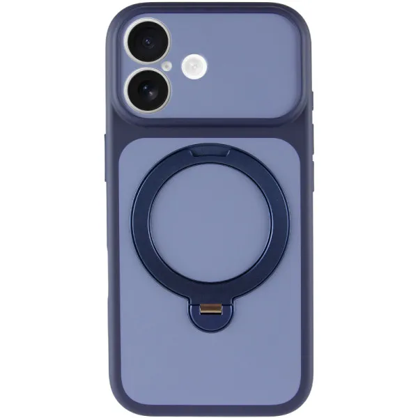 Чехол Ummi Full Camera with Magnetic Fit HQ Ring для Apple iPhone 17 (6.3") — Темно-синий — фото 2 Чехол Ummi Full Camera with Magnetic Fit HQ Ring для Apple iPhone 17 (6.3") — Темно-синий — фото 2