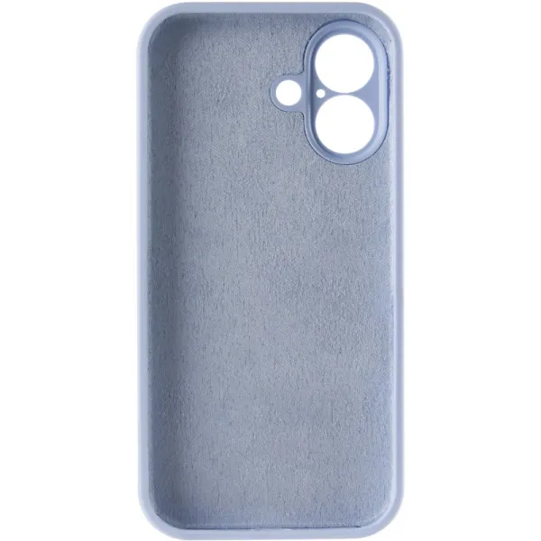Чохол Silk Full Camera Protective (AA) NO LOGO для Apple iPhone 17 (6.3") — Блакитний — фото 3 Чохол Silk Full Camera Protective (AA) NO LOGO для Apple iPhone 17 (6.3") — Блакитний — фото 3